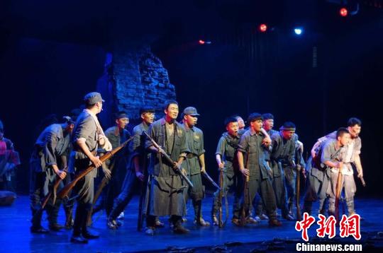 大型音樂(lè)劇《我是川軍》四川建川博物館首演