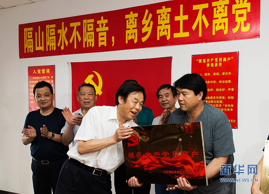 苗振水:讓流動(dòng)的黨旗分外紅