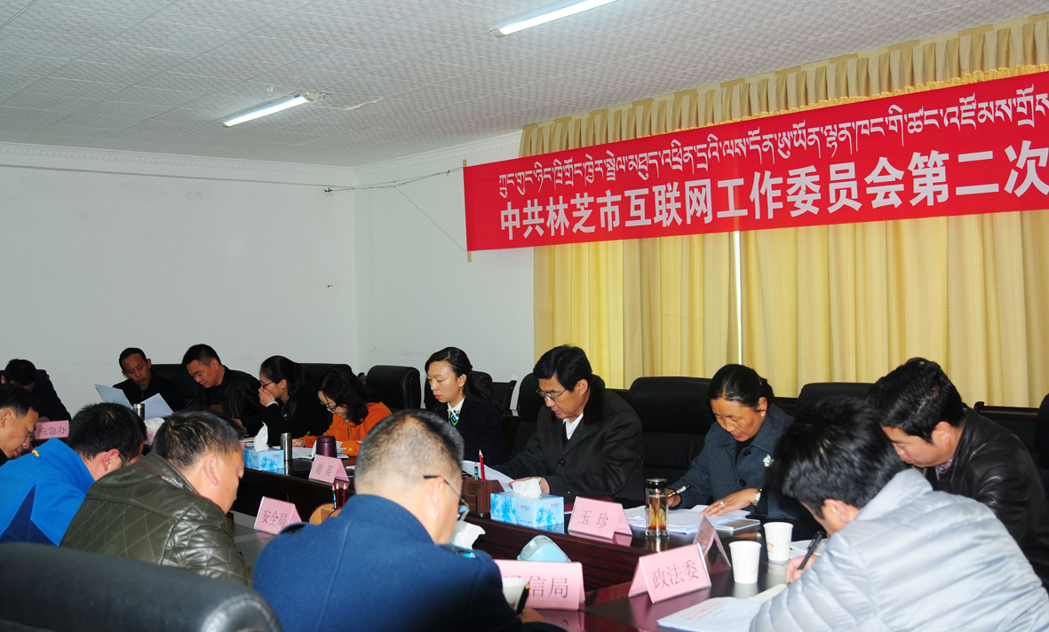 中共林芝市委互聯(lián)網(wǎng)工作委員會第二次全體會議召開25.JPG