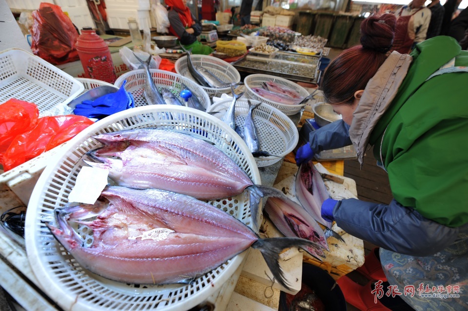 青島進(jìn)入秋鲅魚(yú)晾曬季 空中美味誘人味蕾(圖)